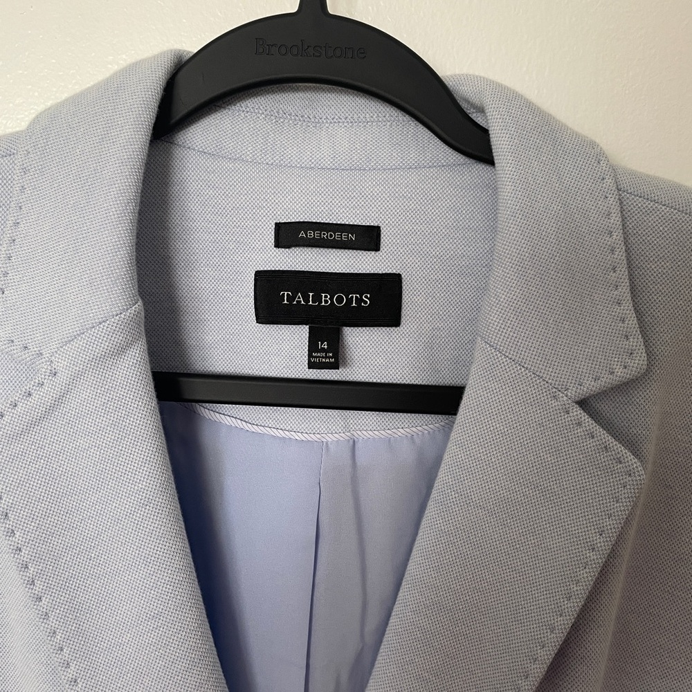 Talbots Light Blue Blazer - Picture 2 of 2